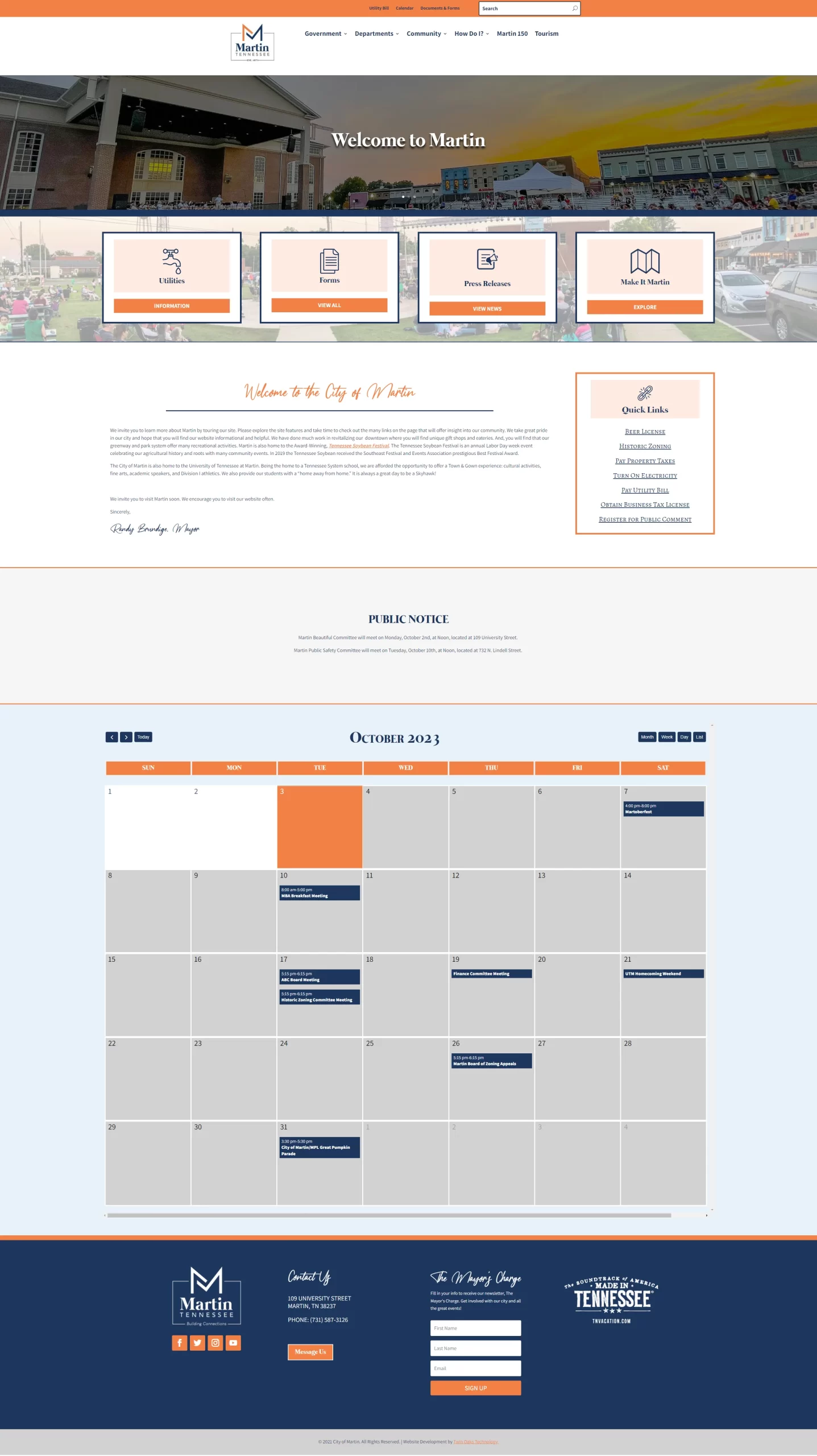 Website Development project image 10 - Custom website development for businesses across various industries including government, retail, churches, and professional services.